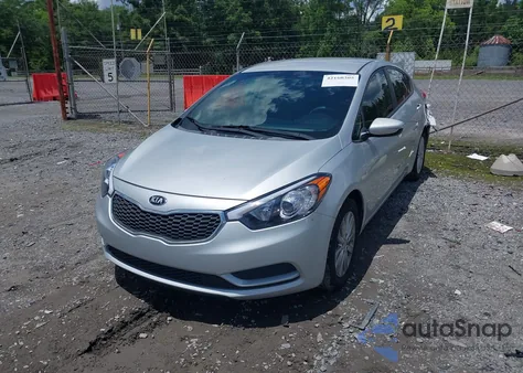 2016 Kia Forte Lx from USA, damaged, VIN KNAFX4A63G5596375